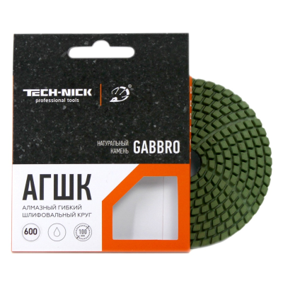 Алмазный Гибкий Шлифовальный Круг TECH-NICK GABBRO D100/№50